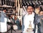 Almotamar Net - The Yemeni interior ministry on Saturday displayed to local, Arab and foreign media correspondents three stores of weapons that have been so far collected and bought from citizens as part of a plan of collecting weapons the Yemeni authorities are implementing.