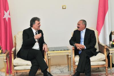 المؤتمر نت - الرئيس اليمني صالح والرئيس التركي غل