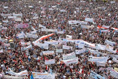المؤتمر نت - ملايين اليمنيين يحتشدون في جمعة حب اليمن اولا(ارشيف)