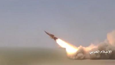 المؤتمر نت - أطلقت القوة الصاروخية للجيش اليمني واللجان الشعبية مساء اليوم صاروخي زلزال على تجمعات للجيش السعودي ومرتزقته بجيزان