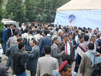 المؤتمر نت - من حفل المؤتمر الشعبي العام بالذكرى ال37 لتأسيسه - اليمن صنعاء