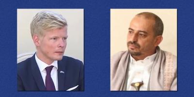 المؤتمر نت - التقى نائب وزير الخارجية والمغتربين عبدالواحد أبو رأس، اليوم عبر تقنية الاتصال المرئي، المبعوث الخاص للأمين العام للأمم المتحدة، هانس غروندبرغ