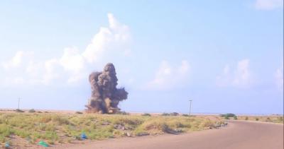 المؤتمر نت - اتلاف 260 لغماً من مخلفات العدوان بالحديدة