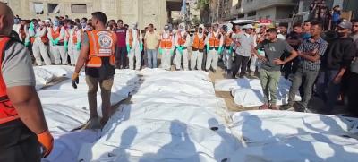 المؤتمر نت - أعلن جهاز الدفاع المدني بقطاع غزة، السبت، انتشال جثامين 94 فلسطينياً دفنوا عشوائياً في أحد شوارع مدينة غزة خلال حرب الإبادة الإسرائيلية