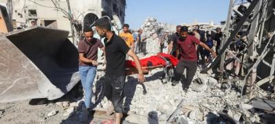 المؤتمر نت - ارتفعت حصيلة ضحايا العدوان الإسرائيلي على قطاع غزة إلى 72 ألفا و312 شهيدا، و172 ألفا و134 مصابا، منذ السابع من أكتوبر 2023