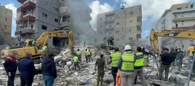 المؤتمر نت - أعلنت وزارة الصحة اللبنانية، اليوم، ارتفاع حصيلة ضحايا العدوان الإسرائيلي المستمر منذ الثاني من مارس الماضي إلى 2124 شهيداً و6921 مصاباً